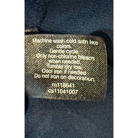 Lane Bryant Women’s Sheer Top Blue Floral V-Neck Blouse Size 18/20 - Picture 14 of 15